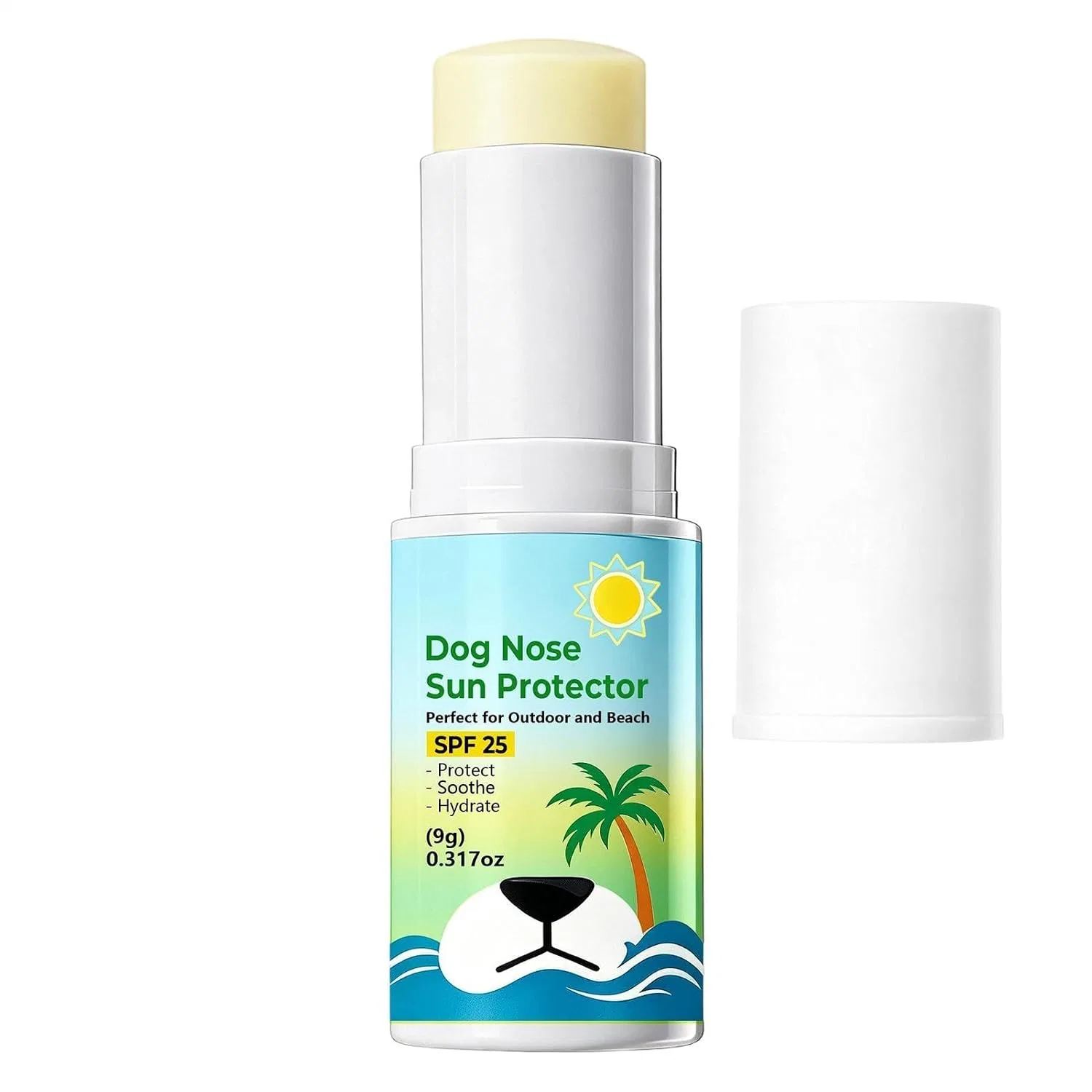 Солнцезащитный бальзам для собак SPF 25, Generisch, 9 г