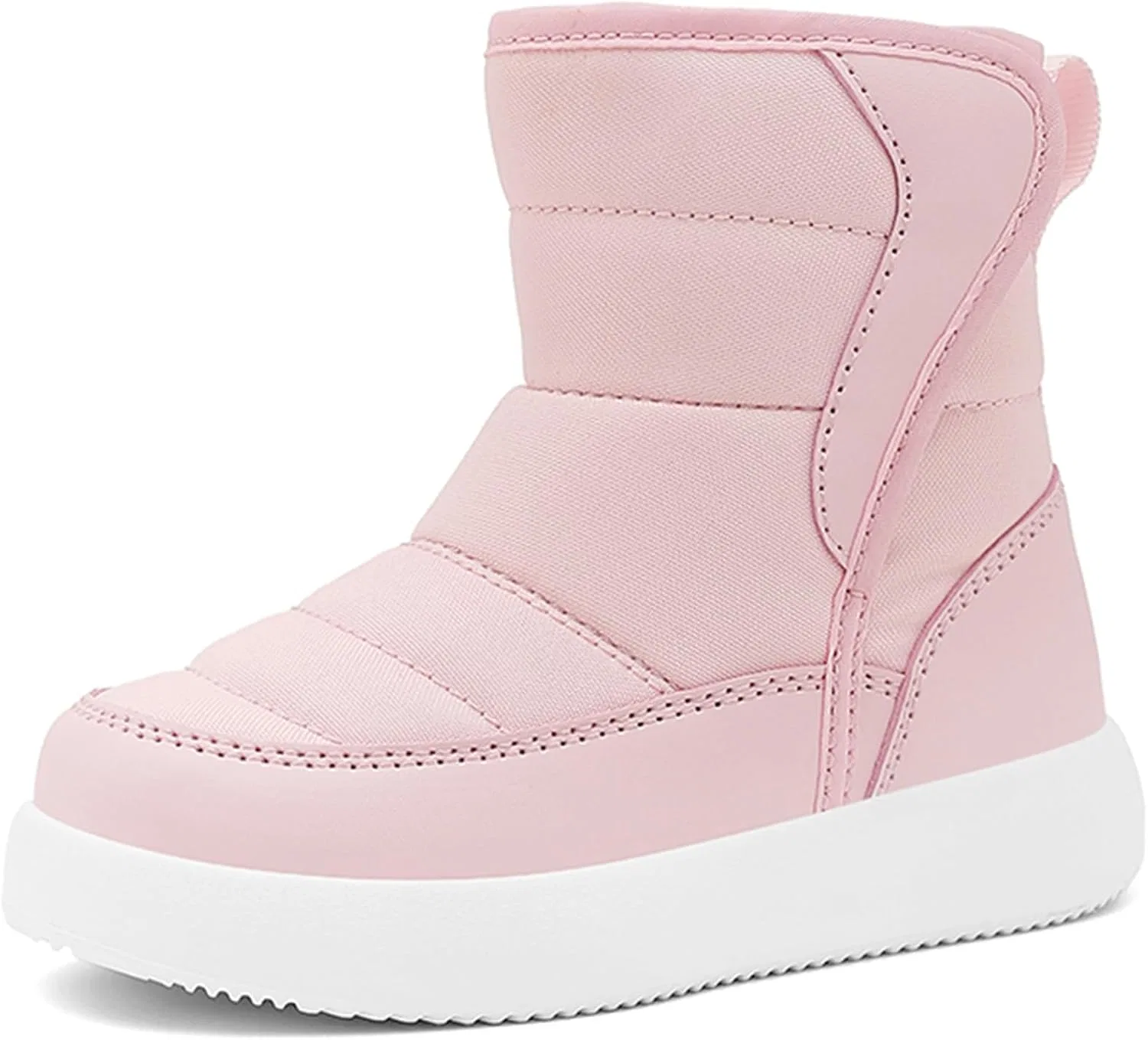 Детские зимние сапоги для девочек с мехом ADKGBE, Pink