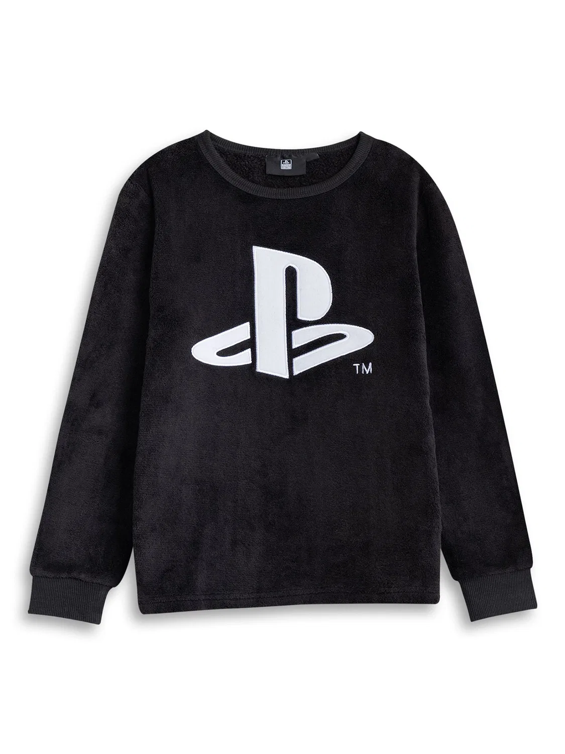 Пижама, флисовая, PlayStation Vanilla Underground, черный — фото 2