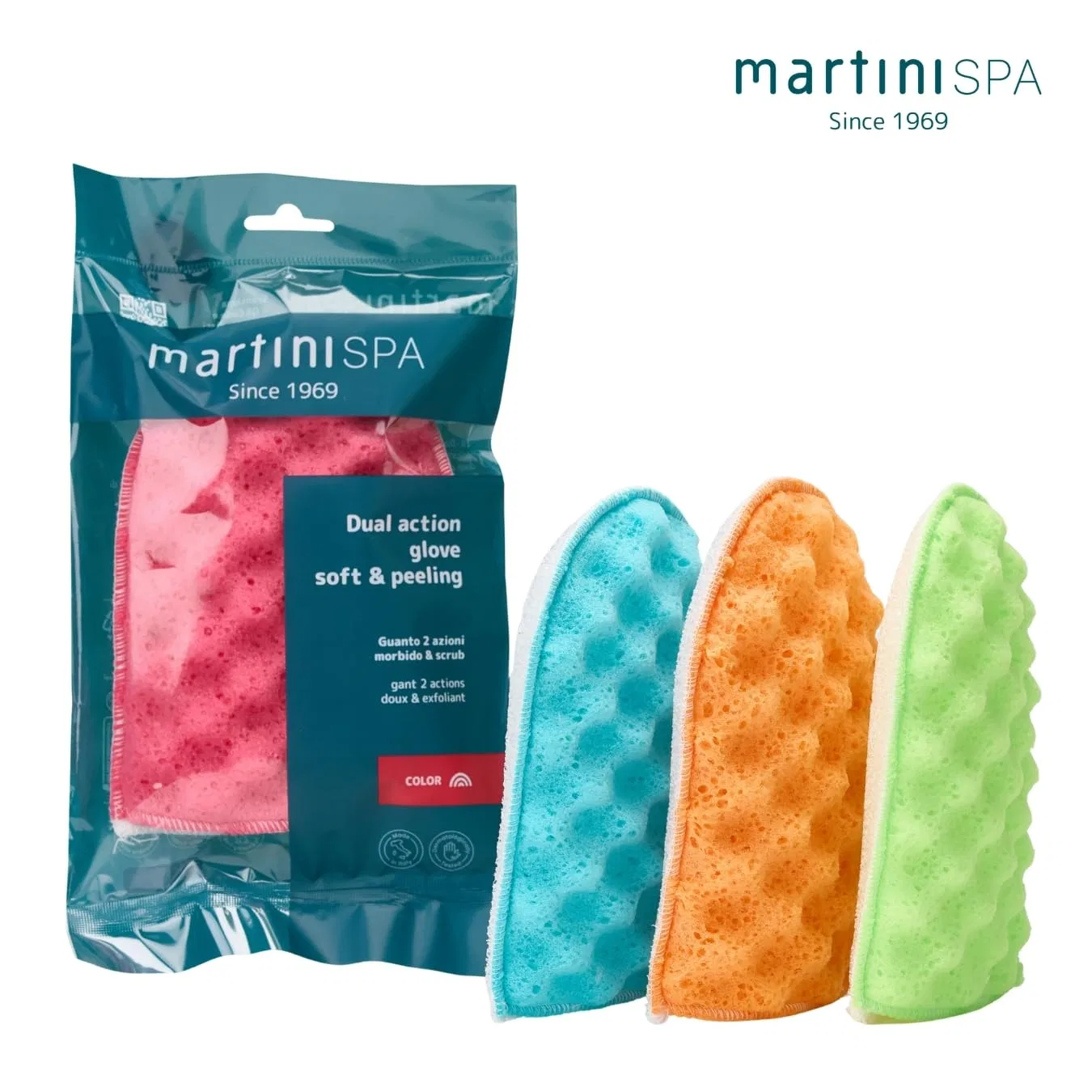 Массажная варежка Double Action, Martini Spa, 20 г — фото 2