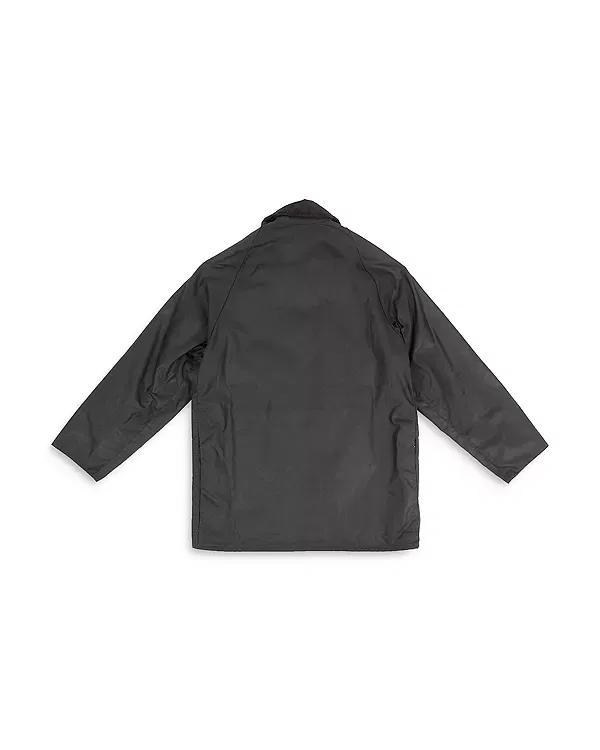 Детское пальто для мальчиков с вельветовым воротником Beaufort Cotton Jacket Barbour, Olive — фото 2