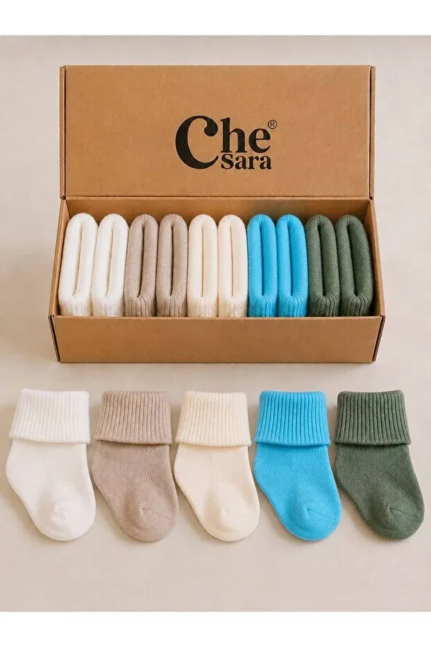 Детские носки из хлопка 5 шт. Che Sara, Multicolor