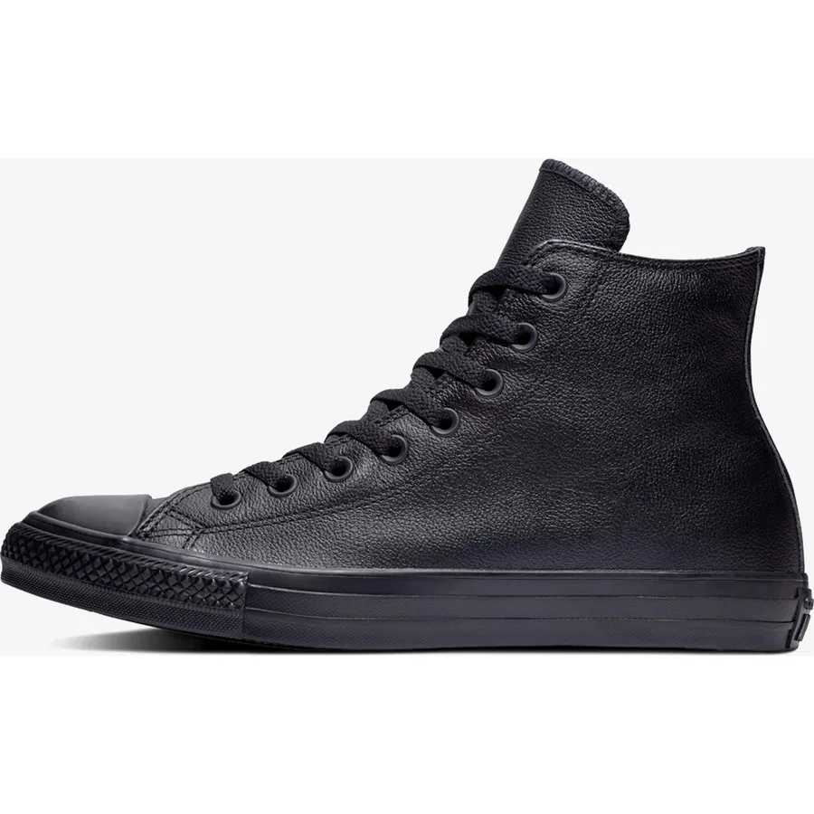 Кеды высокие с мягкой кожи Converse Chuck Taylor All Star Hi, Черный — фото 3
