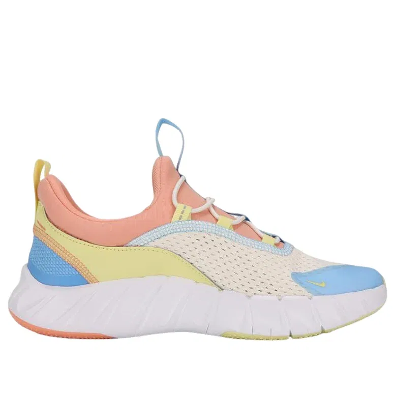 Детские кроссовки для бега с низким верхом Nike Free Ride Light Blue White, белый — фото 2