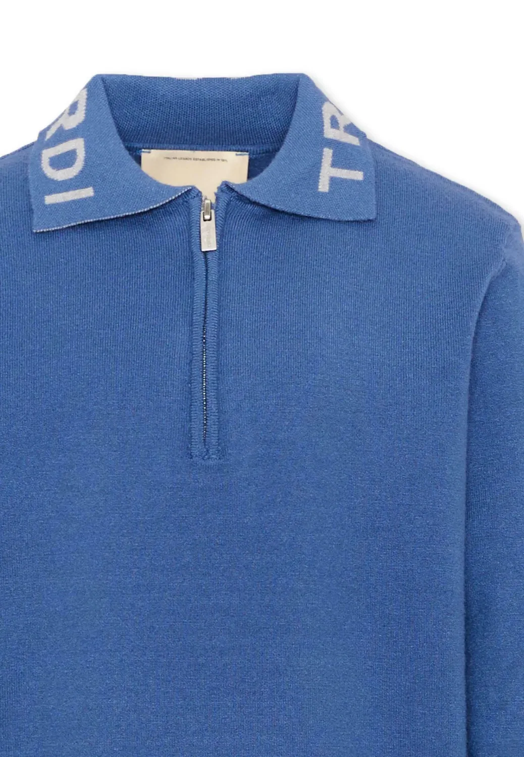 Maglione - рубашка поло Tru Trussardi Junior, Blue — фото 3