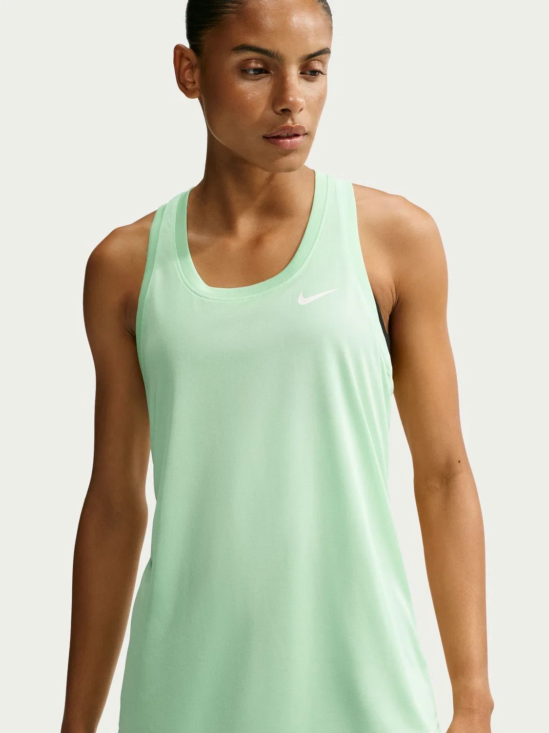 Майка-майка Nike Cucumber Green Dri-FIT Racerback — фото 3