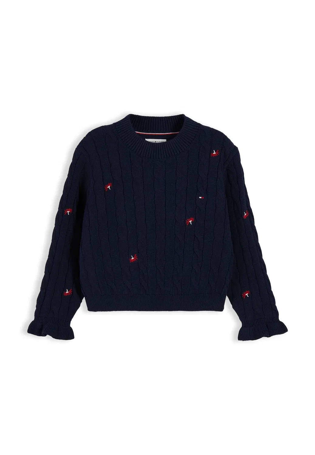 Цветок - джемпер Tommy Hilfiger, Dark Blue — фото 4