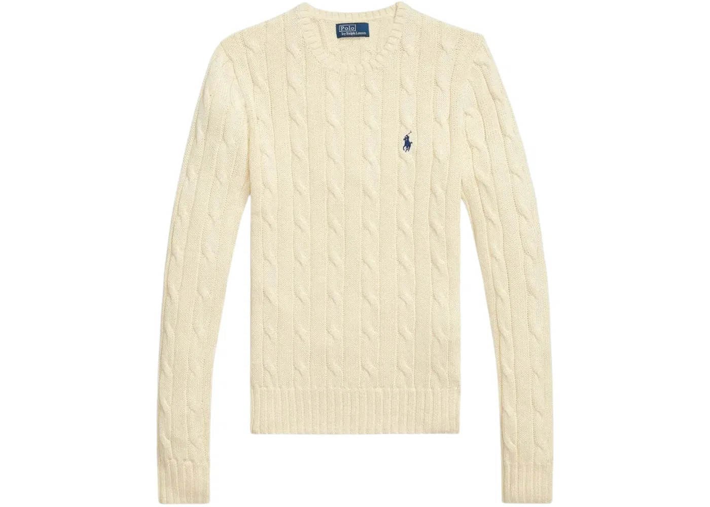 Женский пуловер с длинным рукавом Polo Ralph Lauren, Parchment Cream