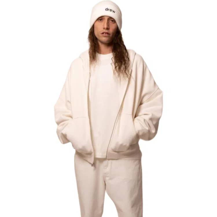 Детский худи на капюшоне Drew house, Mist White