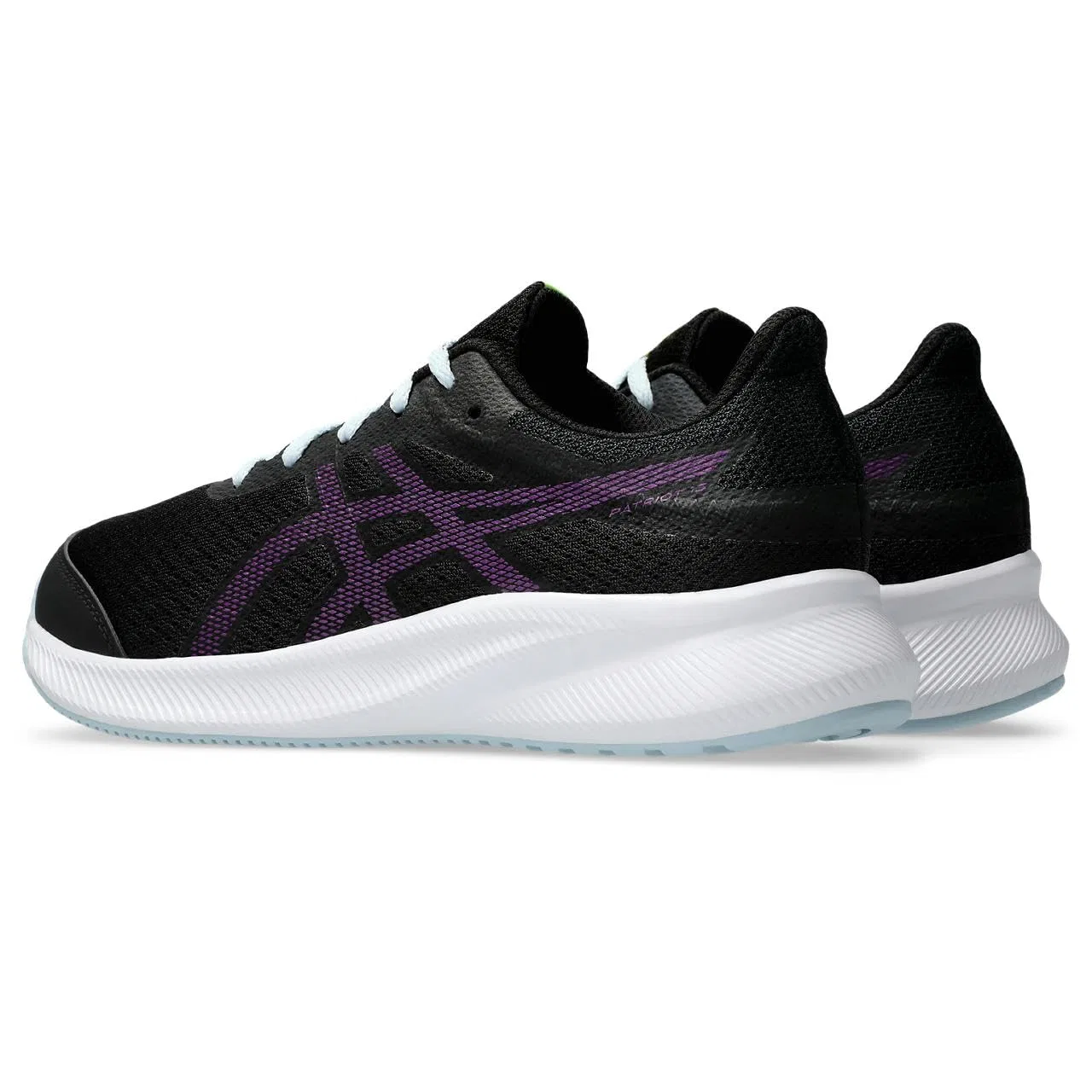 Детские кроссовки для мальчиков с амортизацией Patriot 13 Gs ASICS, Black Deep Mauve — фото 2