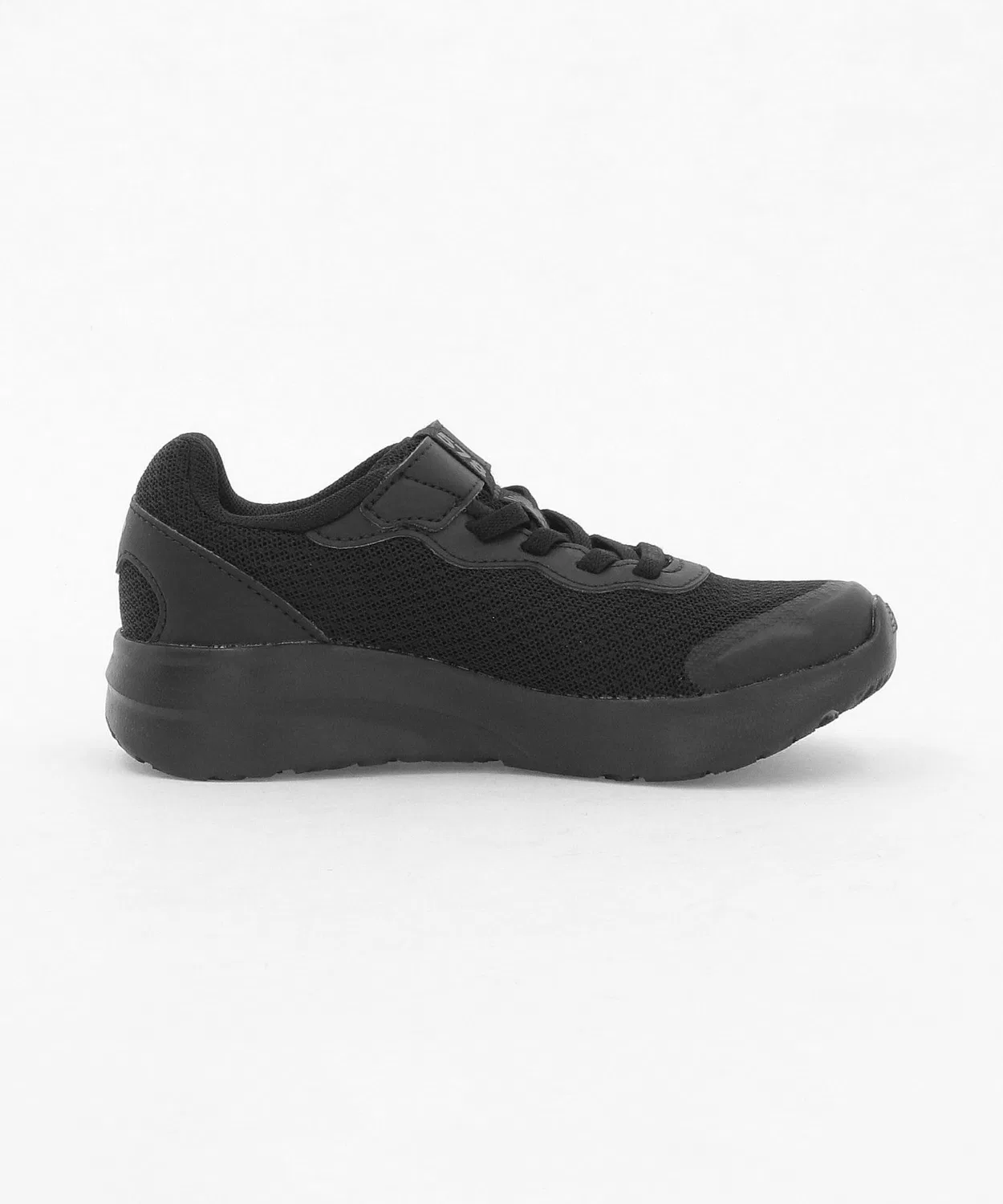 Детские кроссовки с одним разрезом и резиновыми шнурками New Balance PT578, Black — фото 4