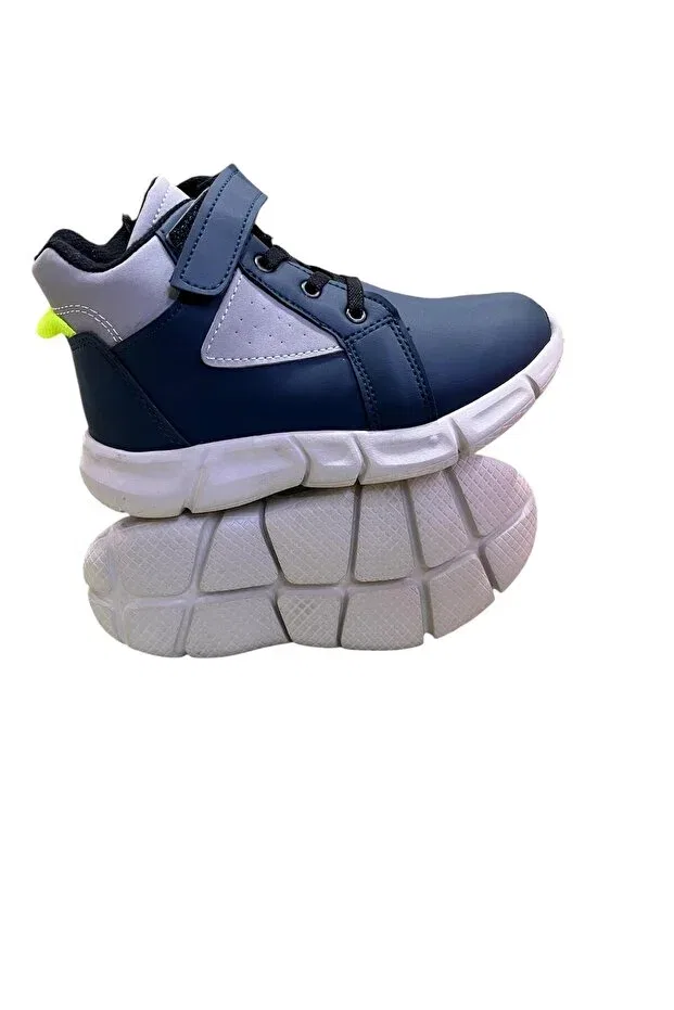 Детские ботинки на липучках Hira orthopedic unisex booties kids boots Cool, Navy Blue — фото 2