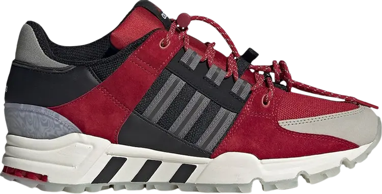 Кроссовки Adidas Victorinox x EQT Support 93 'Swiss Army Knife', красный — фото 2