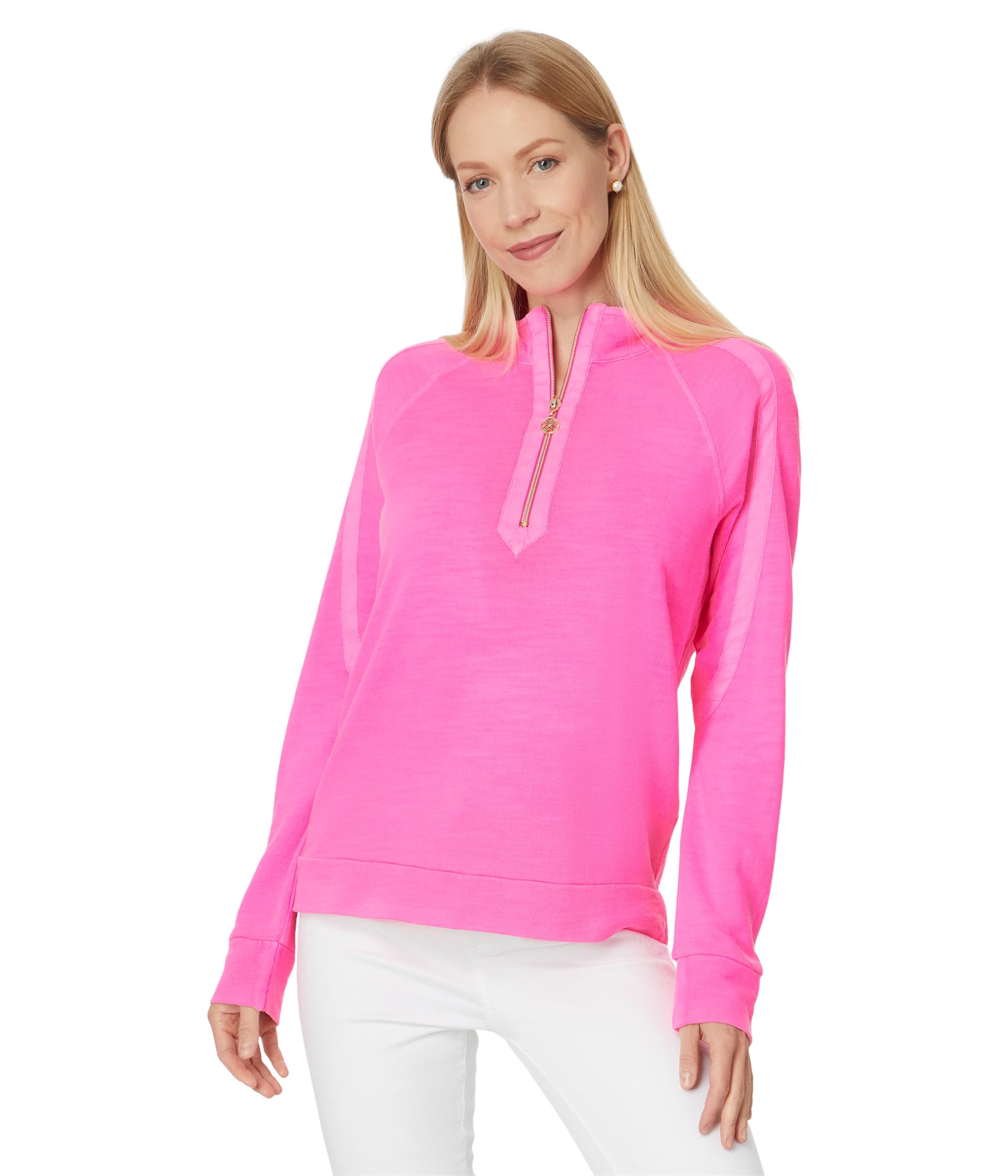 

Толстовка Lilly Pulitzer Ashlee Pullover, Passion Fruit Pink