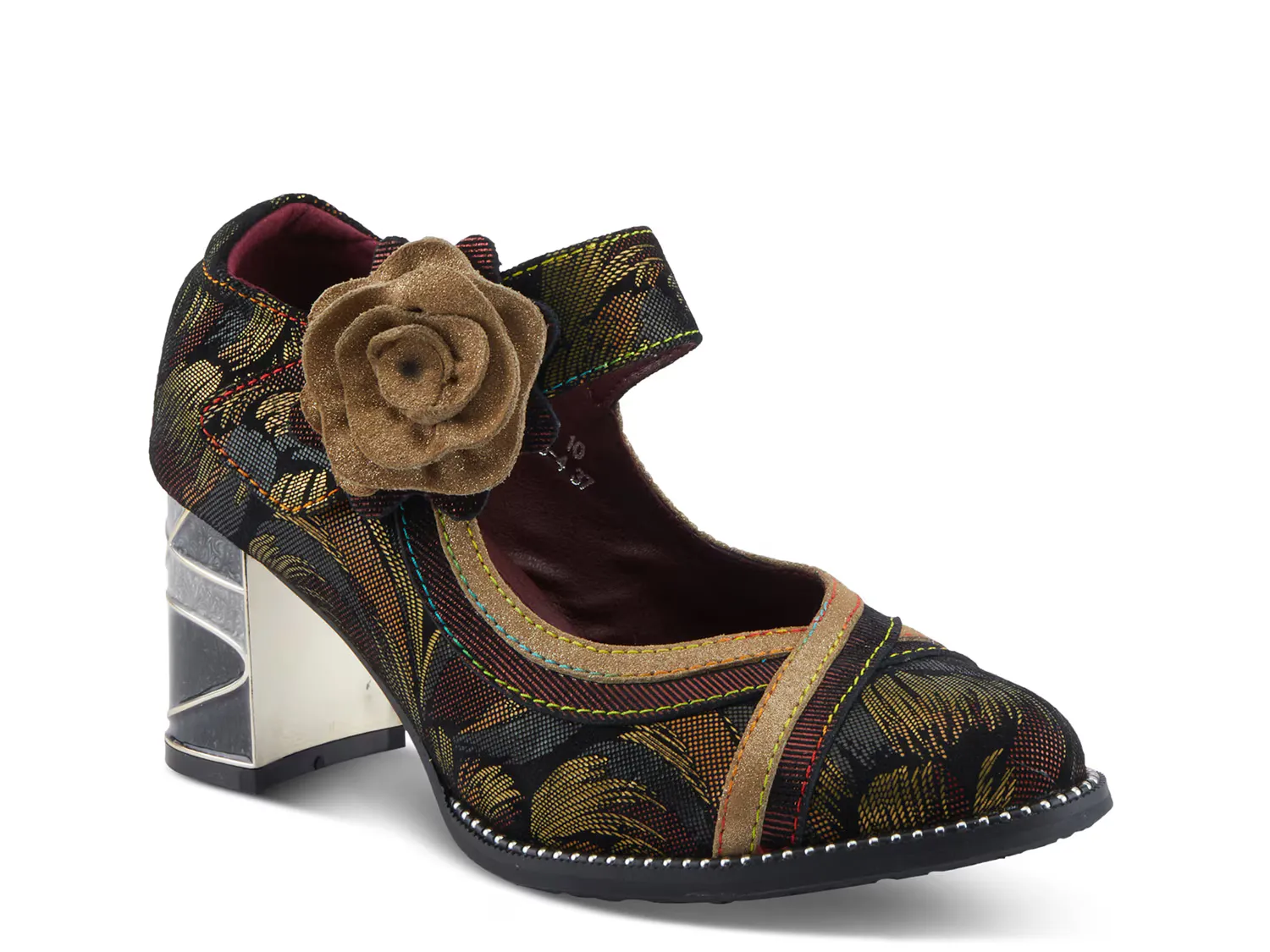 

Туфли Beverly Hills Mary Jane Pump L'Artiste By Spring Step, золотой/металлик