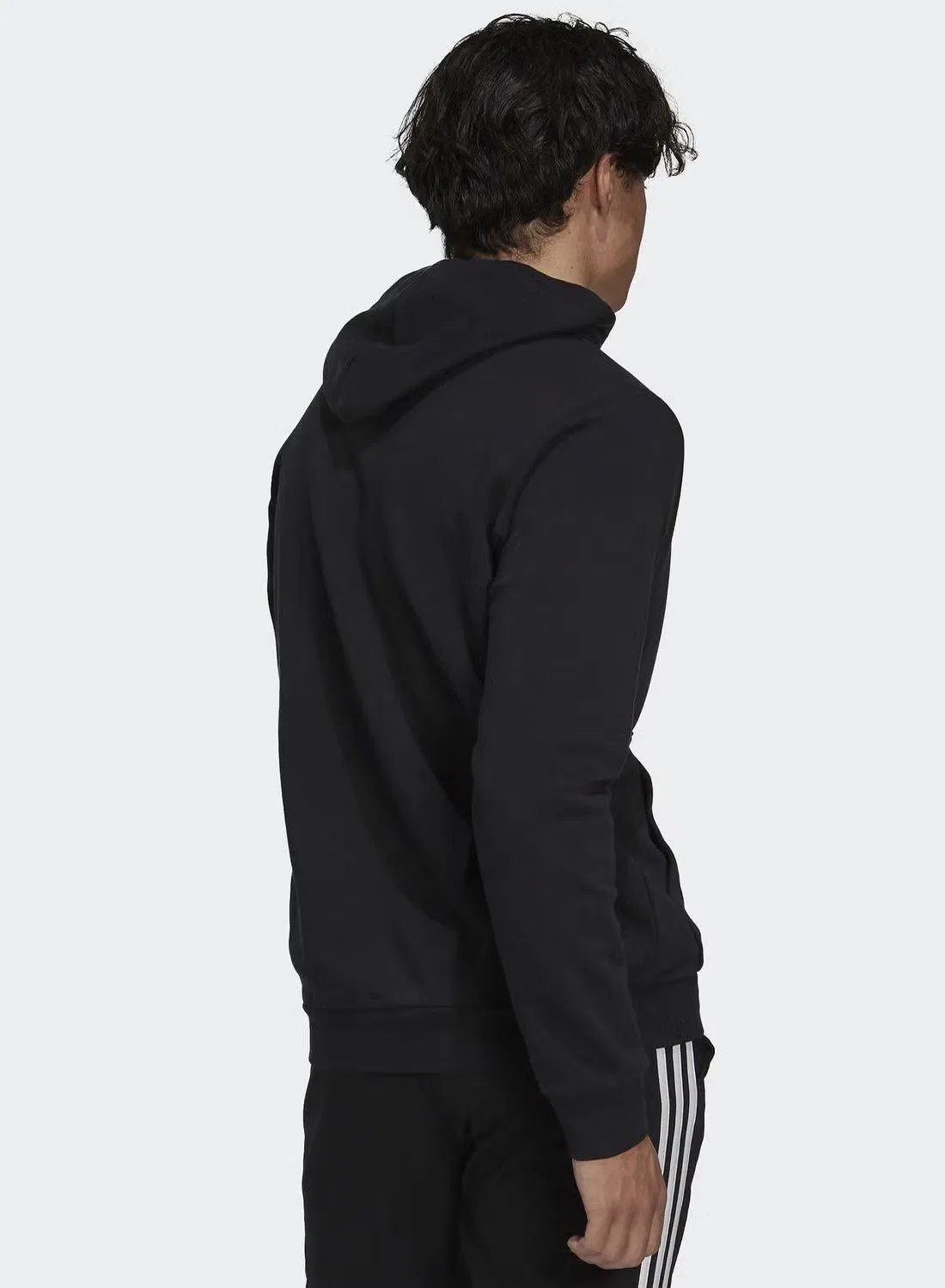 Свитшот с капюшоном M Feelcozy Hd Adidas, черный — фото 2