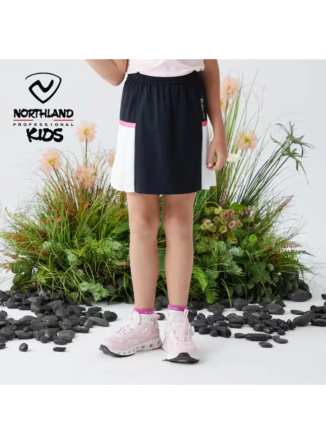 Юбка летняя с принтом Northland, угольно-черный — фото 3