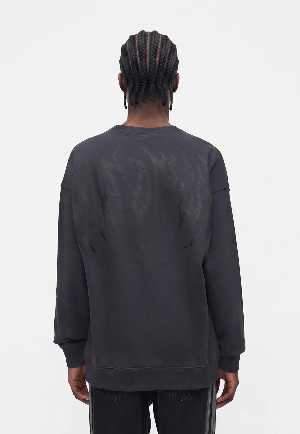 Унисекс толстовка для команды Берлина Adidas Originals, Carbon — фото 3