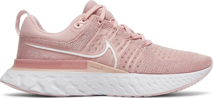 

Кроссовки Nike Wmns React Infinity Run Flyknit 2 'Pink Glaze', розовый