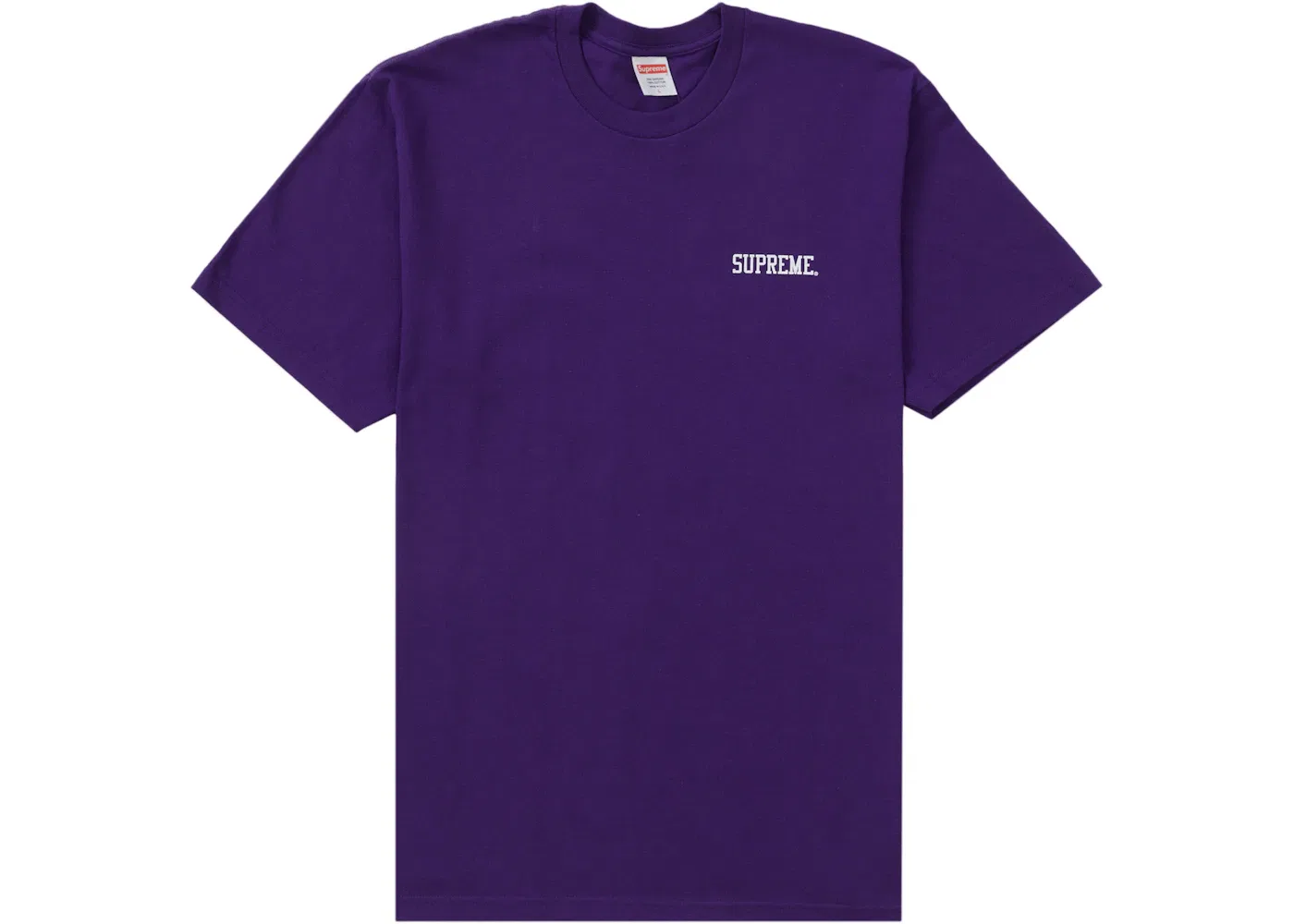 Мужская футболка с принтом Supreme Fighter Tee Supreme, Purple — фото 2