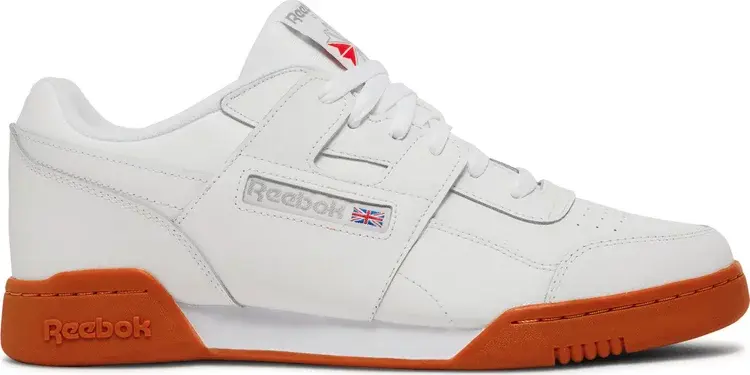 

Кроссовки Reebok Workout Plus, белый/коричневый