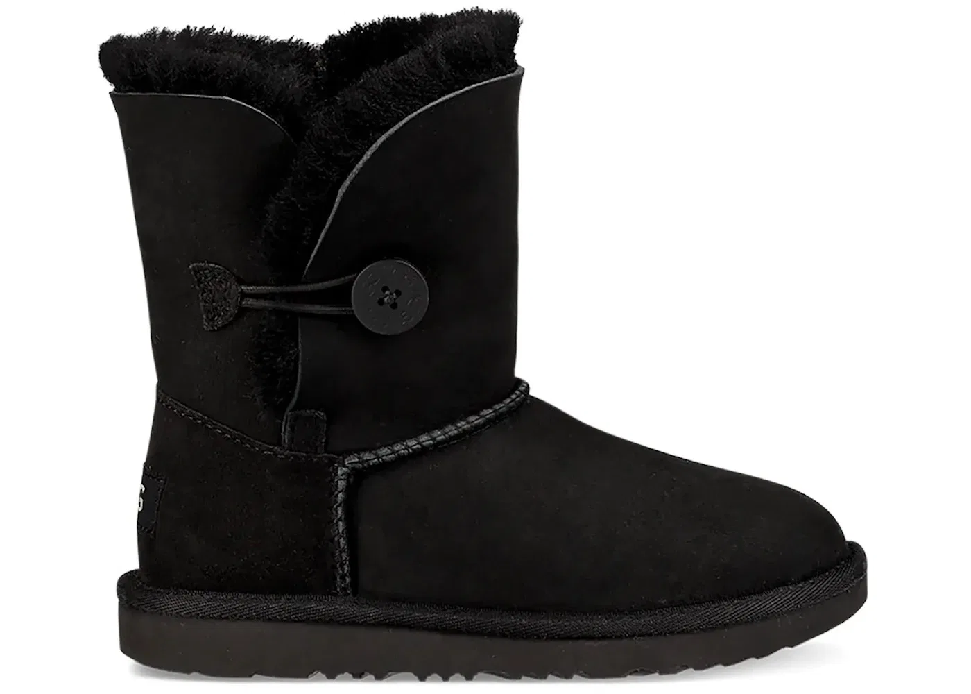 Детские ботинки с кнопками UGG Bailey Button II, Black