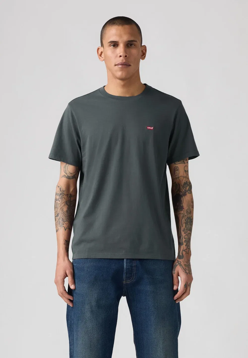 Оригинальная футболка - базовая футболка Levi'S, Dark Slate — фото 2