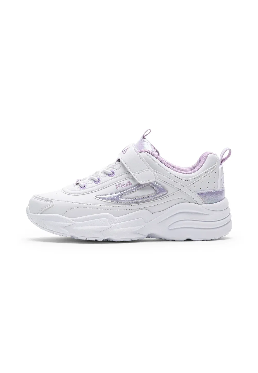 Тренеры Fila, White-Lavender Frost