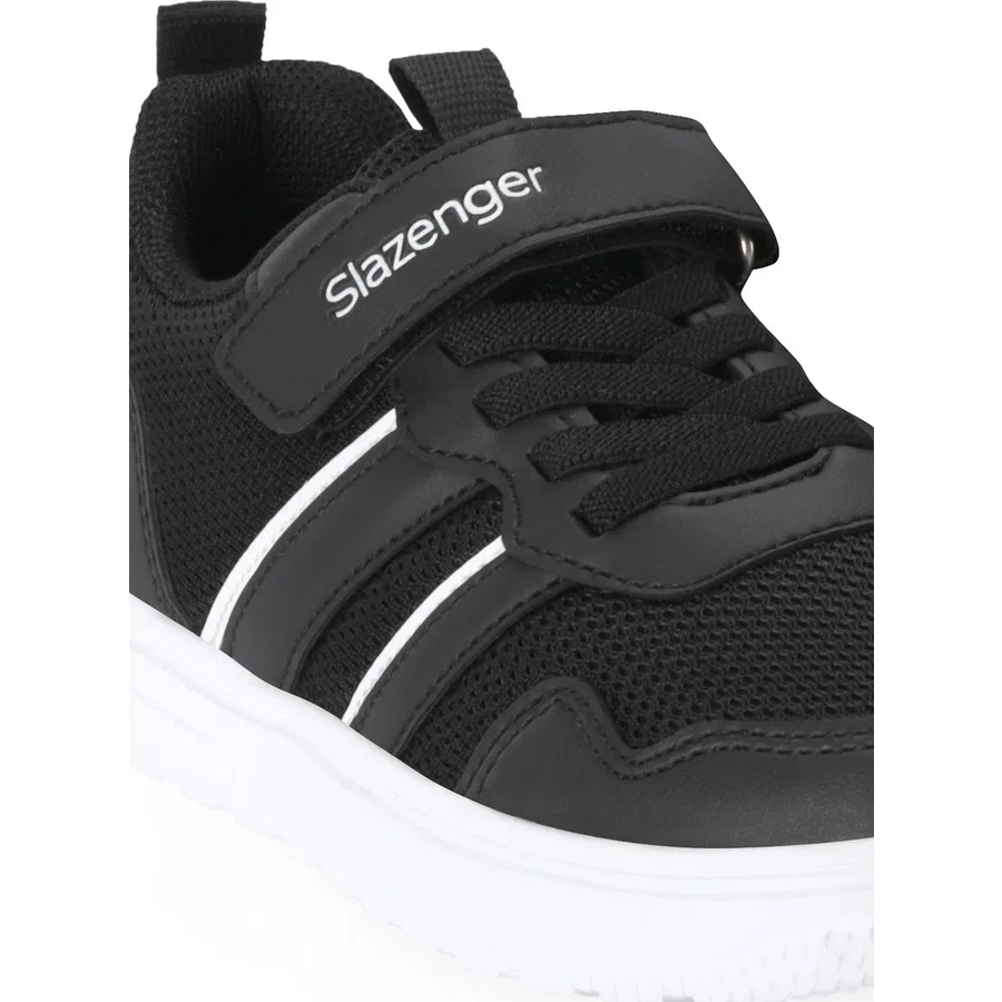 Детские кроссовки с липучками Freedom I Slazenger, Черно-белый — фото 4
