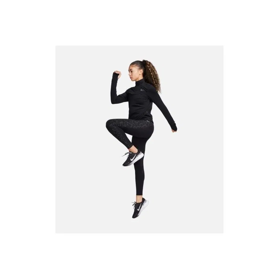 Женские спортивные леггинсы Dri-FIT Fast Mid Rise 7/8 Nike, Черный — фото 2