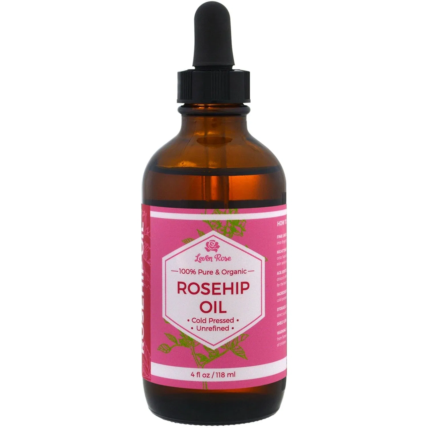 Масло для тела Leven Rose Rosehip Oil, 118 мл