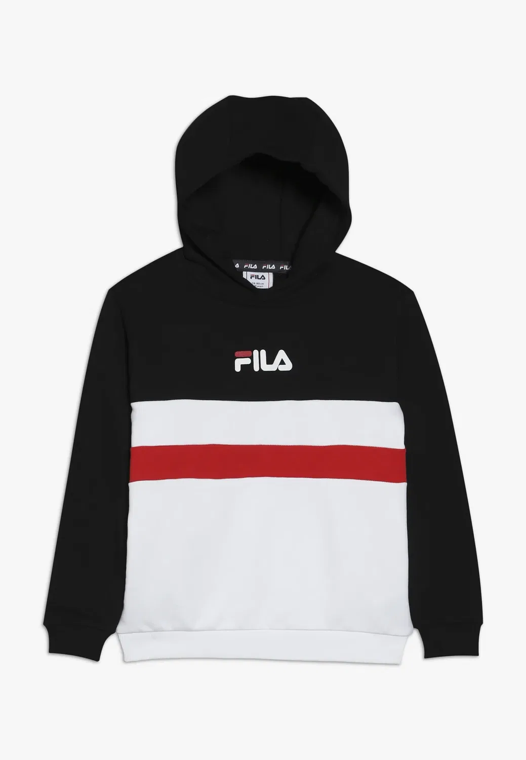 Худи Элланы Fila, Bright White/Black/True Red