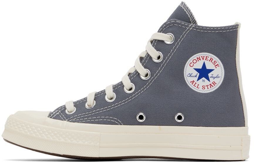 Серые кроссовки Converse Edition Half Heart Chuck 70 Comme des Garçons Play — фото 3