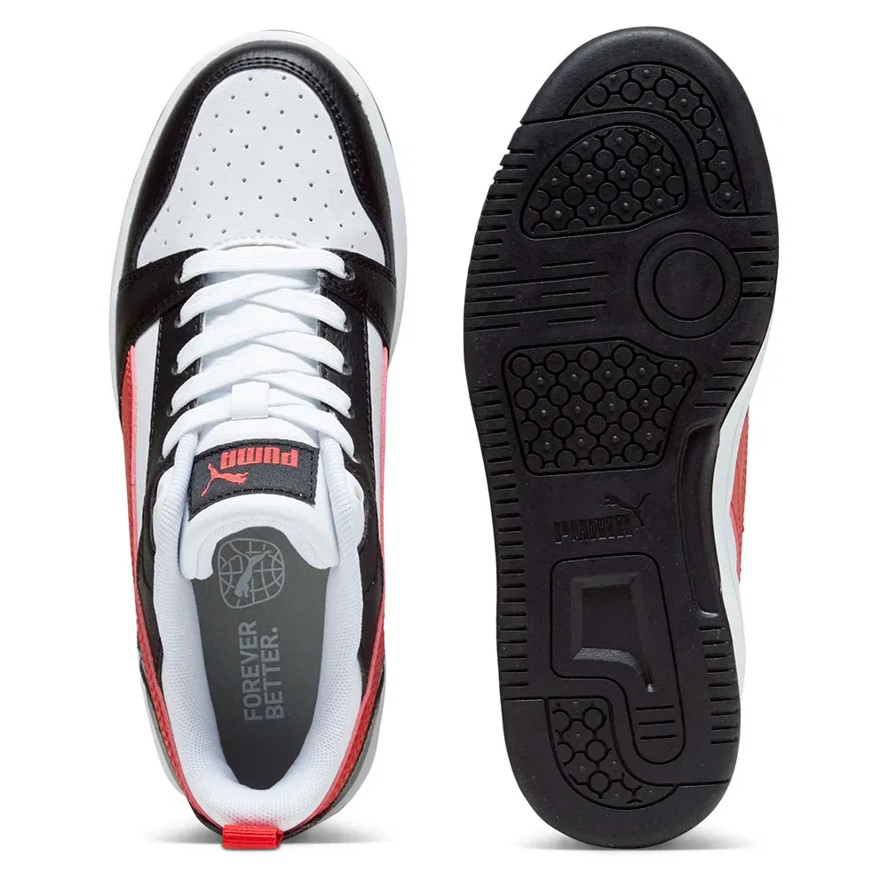 Кроссовки Rebound V6 Lo J Puma, белый — фото 2