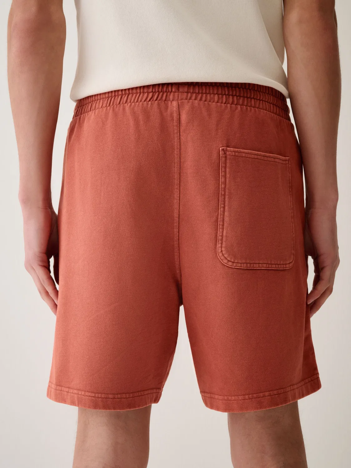 Шорты джинсовые Next, оранжевый — фото 3