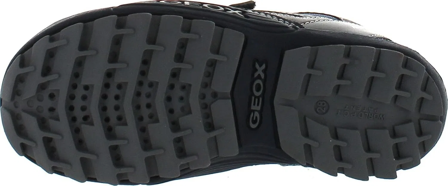 Детские ботинки для мальчиков с мембраной Geox Savage B ABX, Navy/Avio — фото 4
