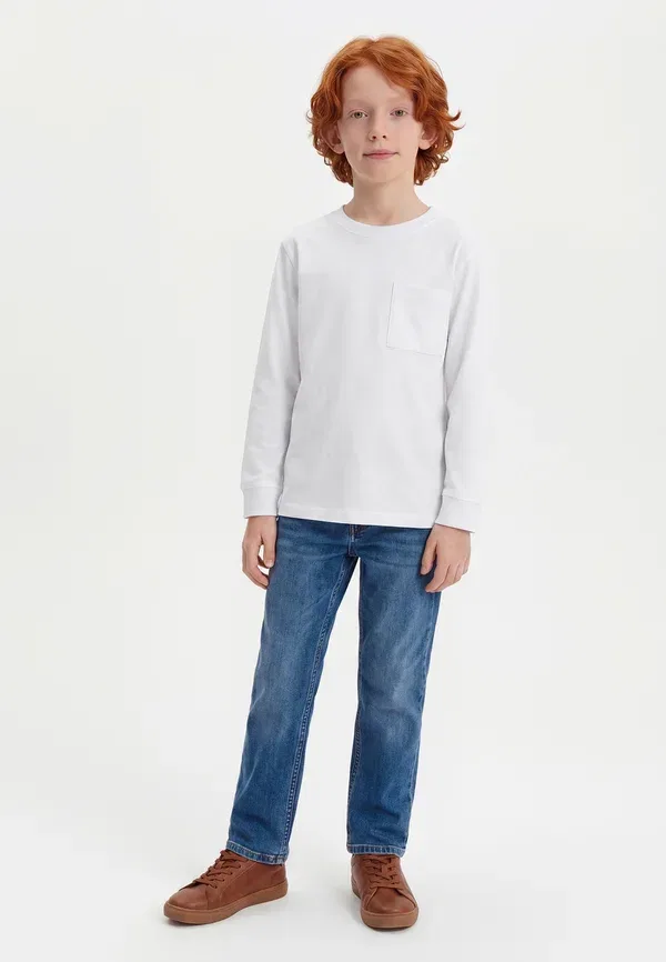 Футболка с длинным рукавом хлопковая Oversized longsleeve Urban Classics, белый