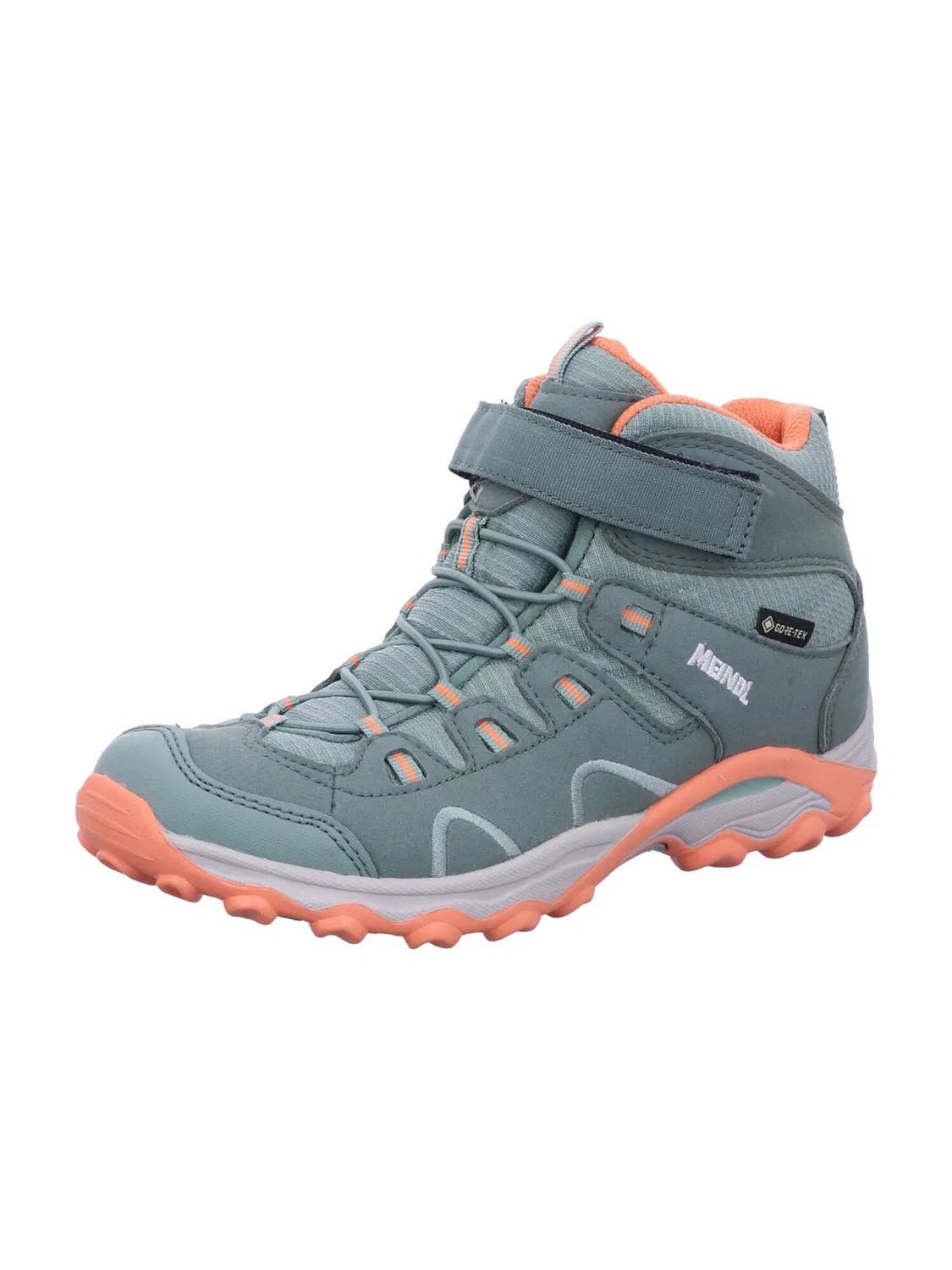 Обувь Meindl Lucca Junior Mid в цвете Jade