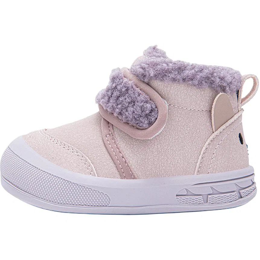 Детские зимние сапоги на меху с мягкой подошвой EBMINI, Purple