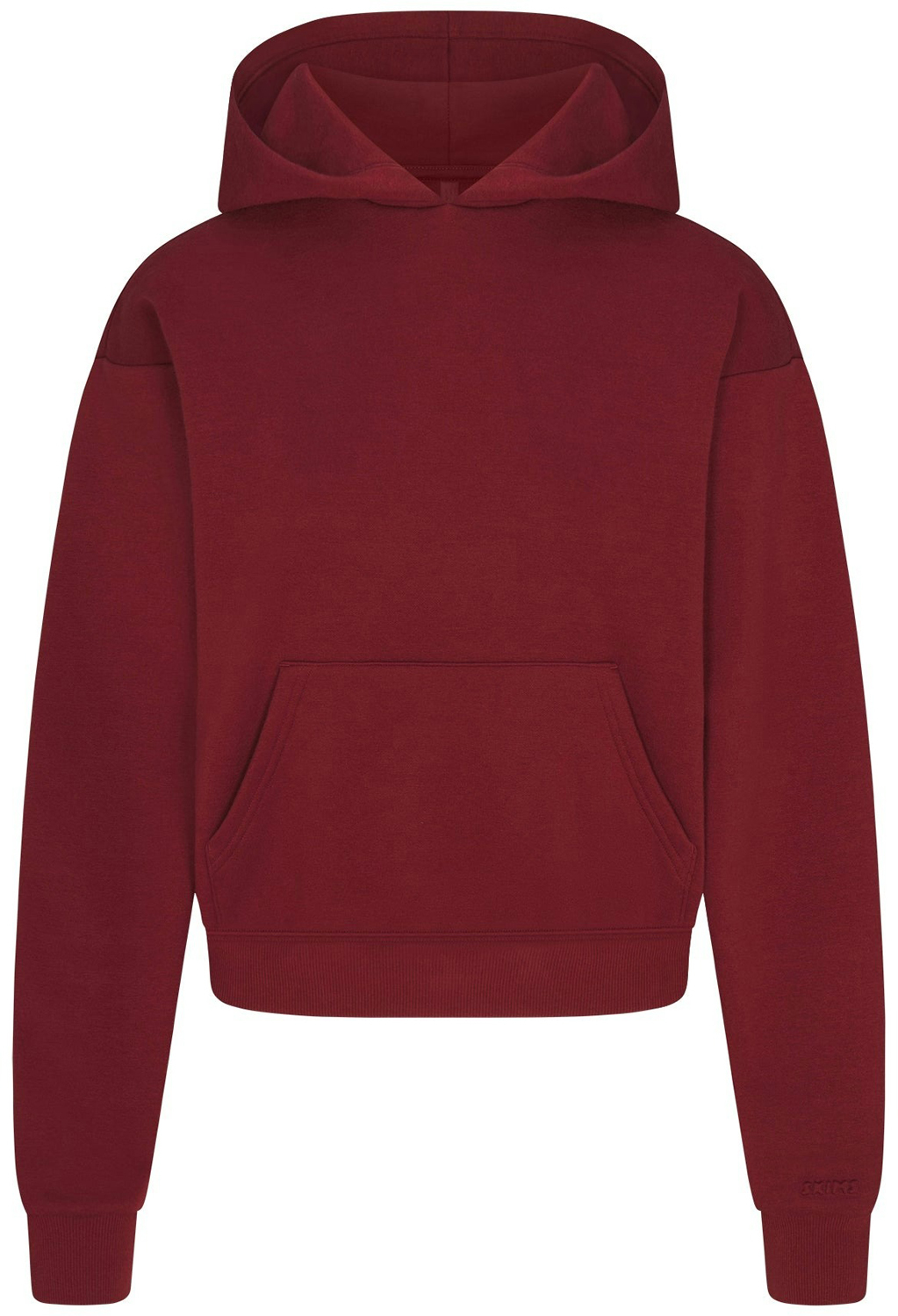 

Худи Skims Cotton Fleece Classic, бордовый