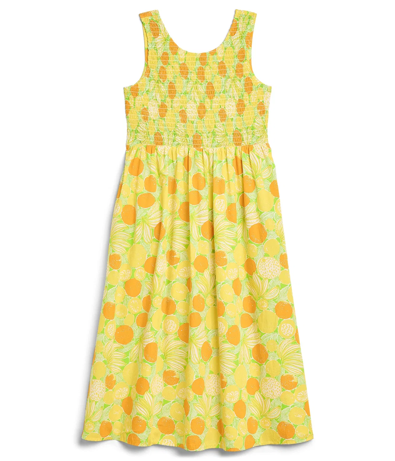 Мини-платье миди "Дейзи" (для малышей/детей постарше) Lilly Pulitzer Kids, Island Palm Zesty