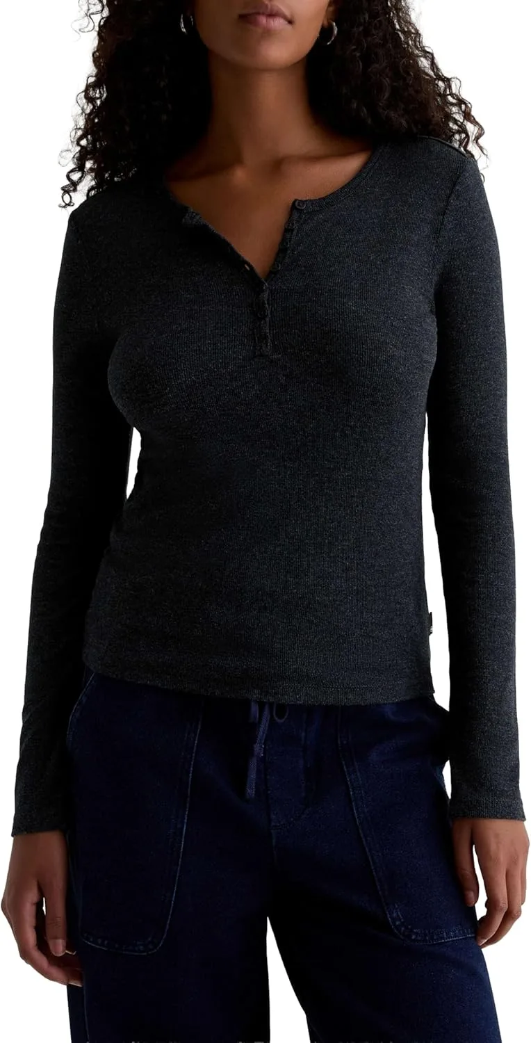 

Женская футболка Jessa Vintage Henley AG Jeans