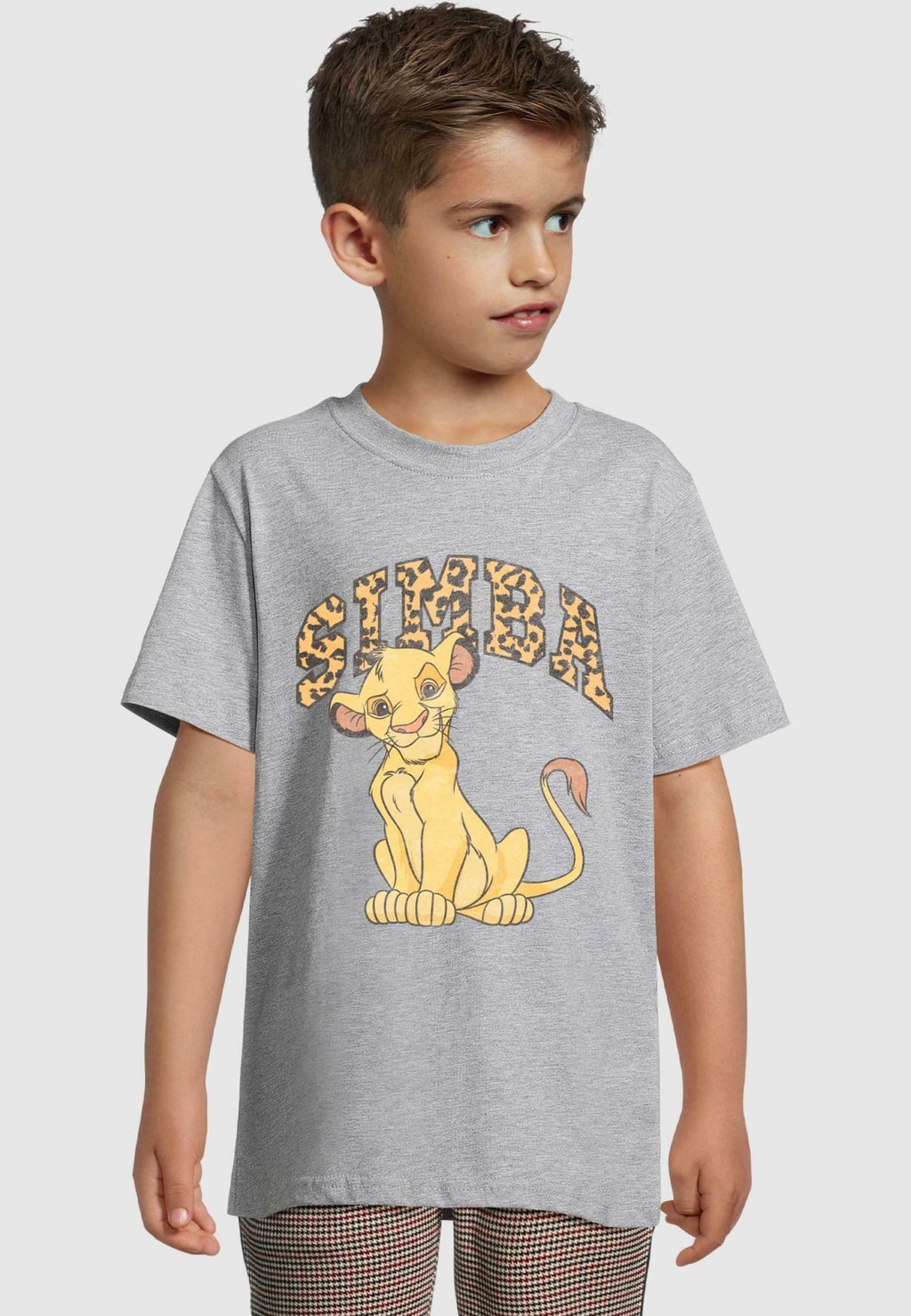 

Футболка с принтом LION KING - SIMBA PATTERN ABSOLUTE CULT, светло-серый
