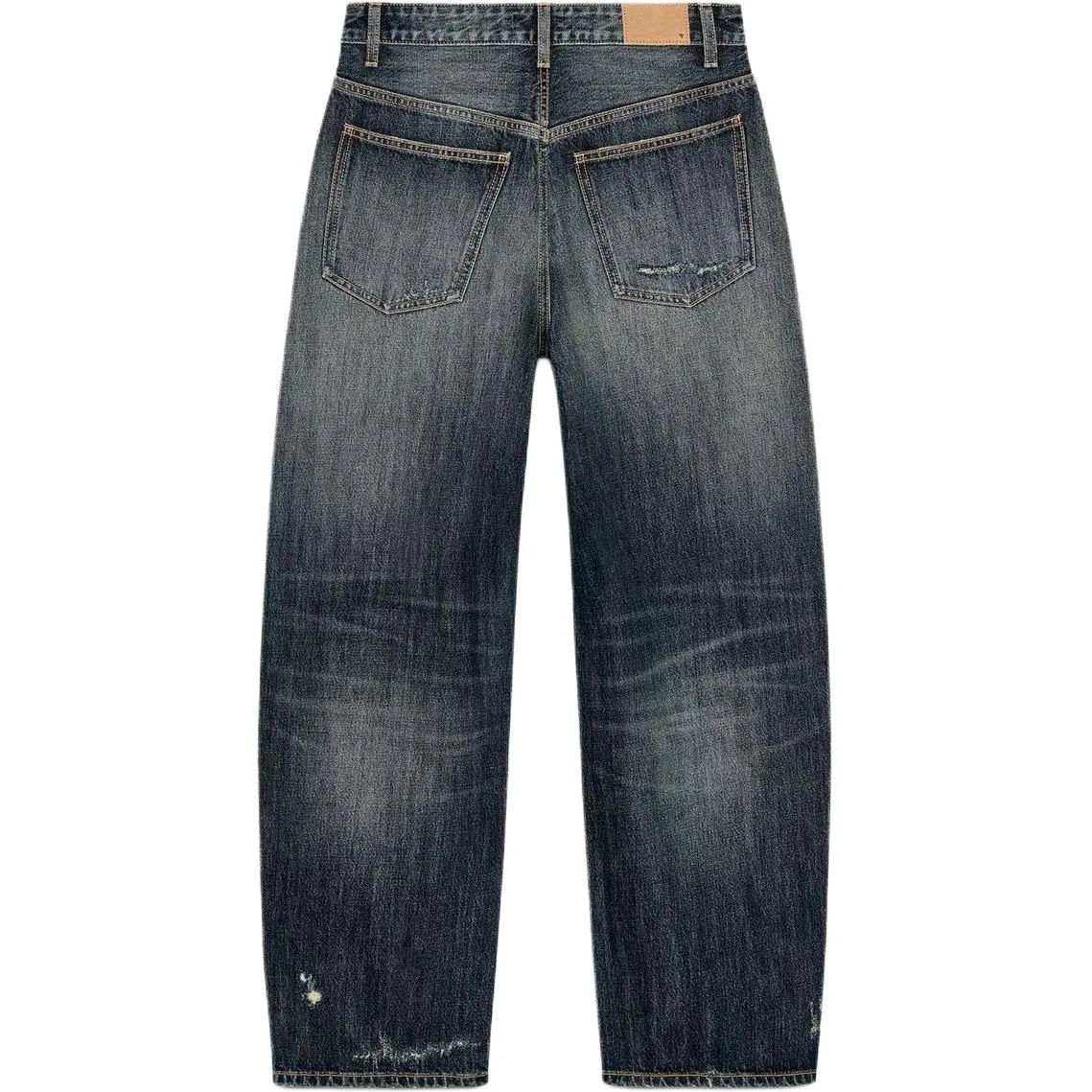 Женские джинсы скинни синие ZARA, Blue — фото 3