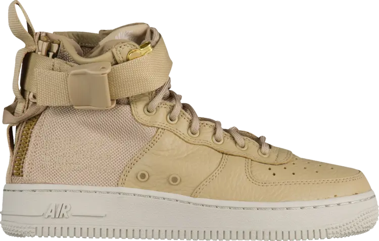 

Кроссовки Nike SF Air Force 1 Mid GS 'Mushroom', загар