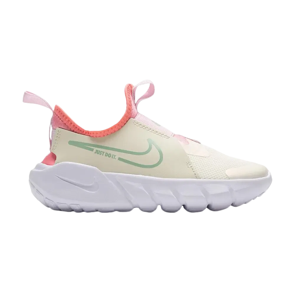 Кроссовки с принтом Flex Runner 2 SE PS Nike, Green Pink White