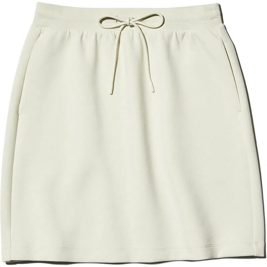 Женская юбка-миди свободного кроя с завязками UNIQLO, Ivory