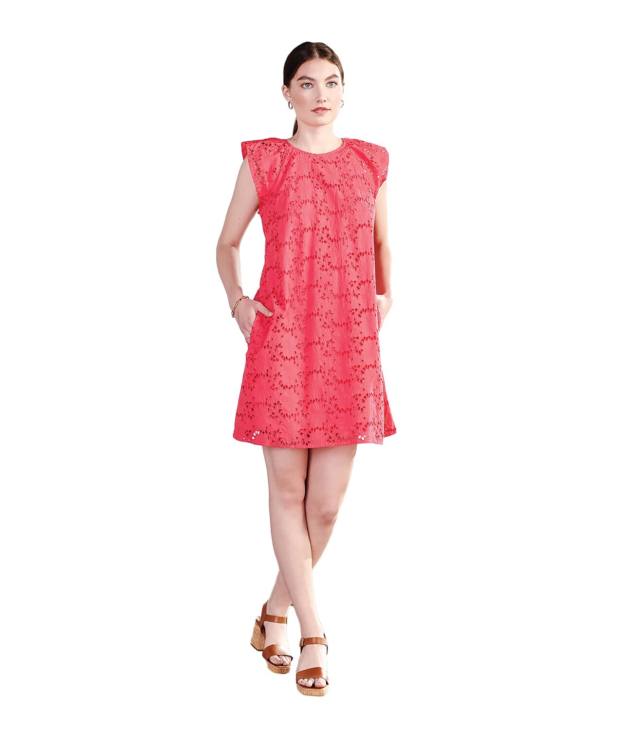 

Платье Hatley, Kaia Eyelet Dress - Rouge Red