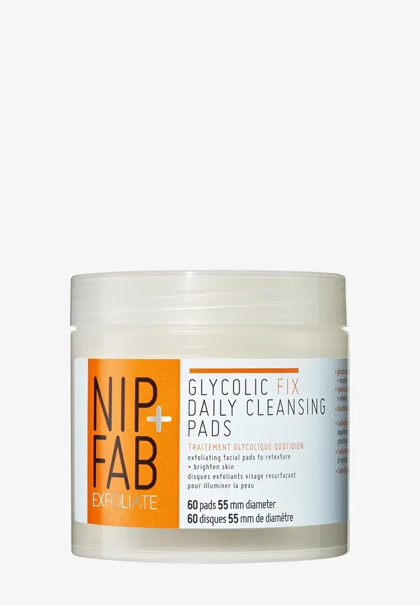 Пилинг-салфетки отшелушивающие Glycolic Fix Pads Nip+Fab 80 мл