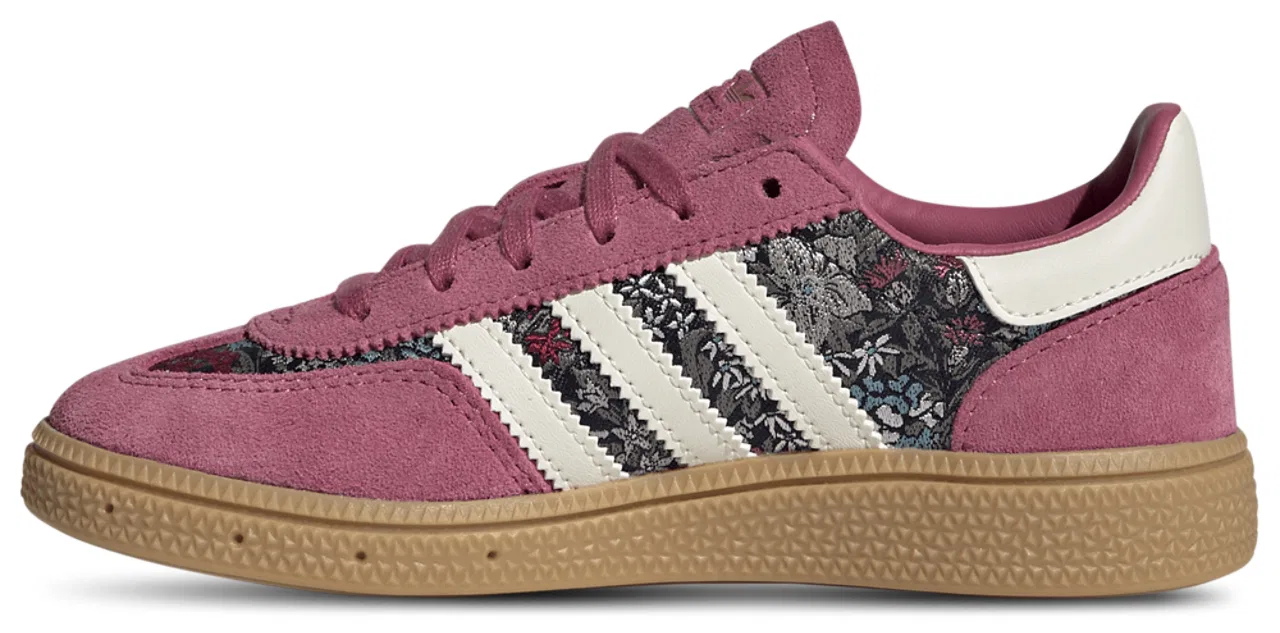 Детские кроссовки для девочек с принтом Handball Spezial adidas, Blue Multi — фото 2